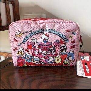 Hello Kitty x LeSportsac 50th anniversary limited edition Pink Cosmetic Bag